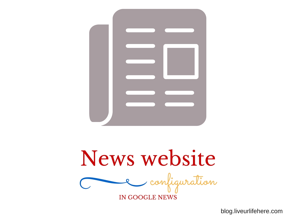 How to configure news website for google news