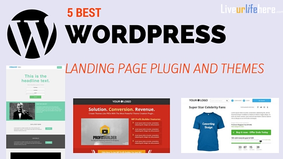 5 Best WordPress landing page plugin and themes