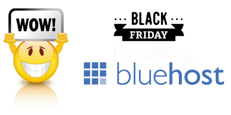 Bluehost Black Friday/Cyber Monday Coupon and Deals 2019